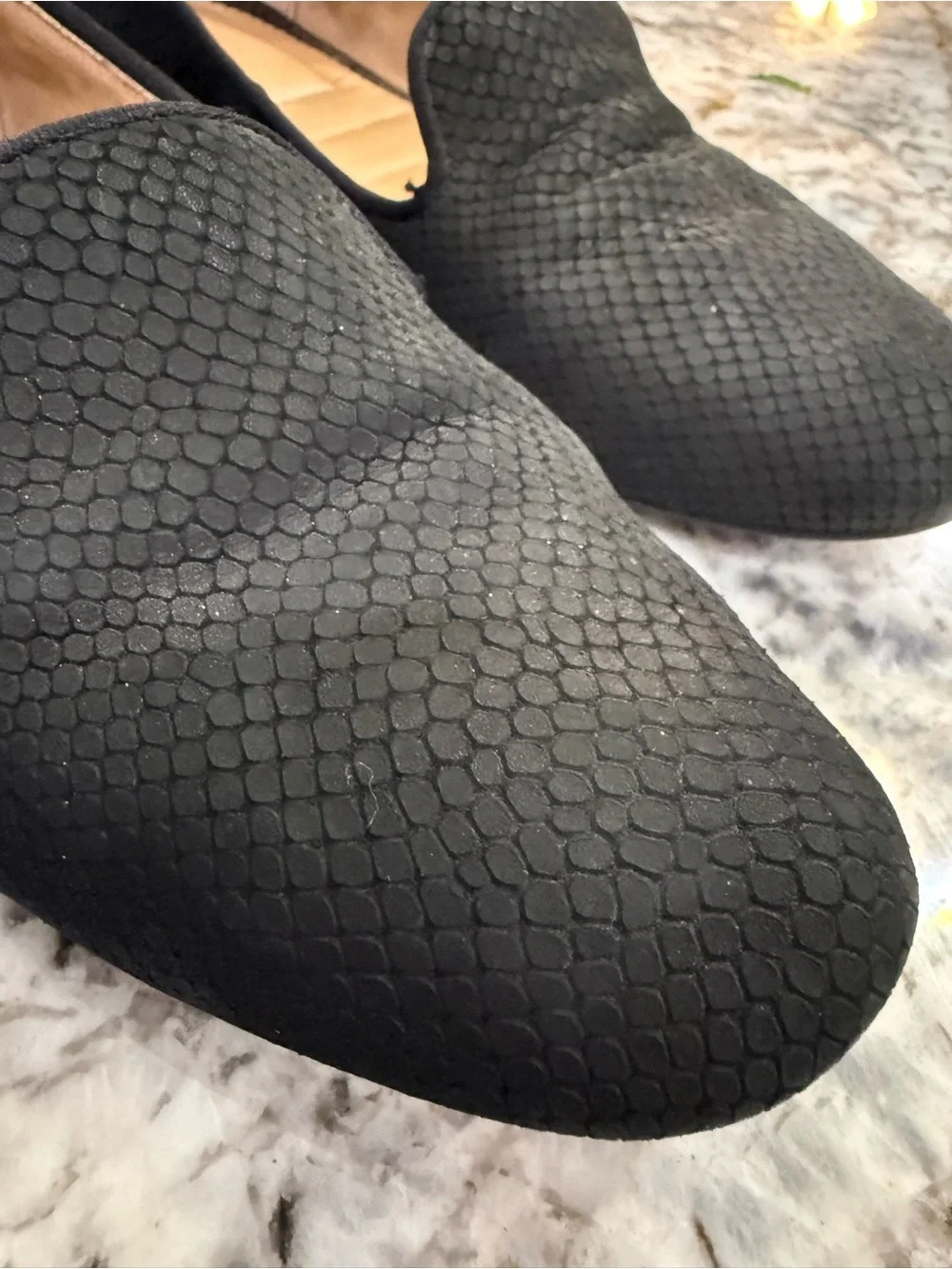 Lucky Brand Peyton Black Slip-On Loafers  woman’s size 10